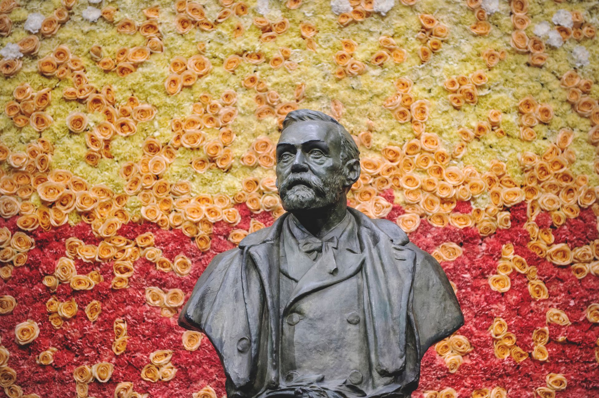 Bust of Alfred Nobel