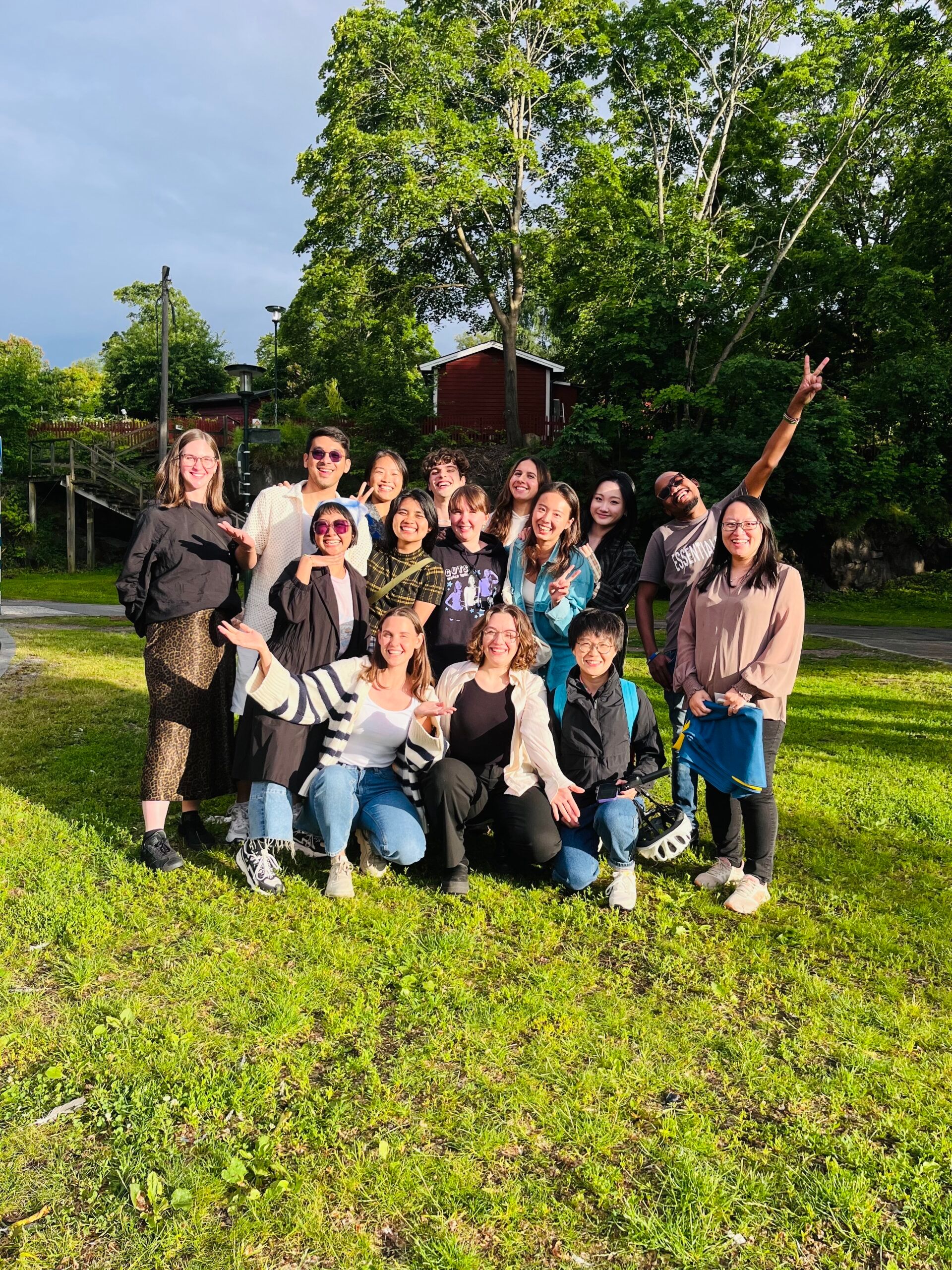 A group of people